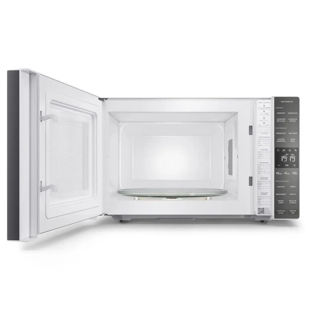 Micro-ondas Electrolux 36L Branco e Cinza ME36B - Imagem 3