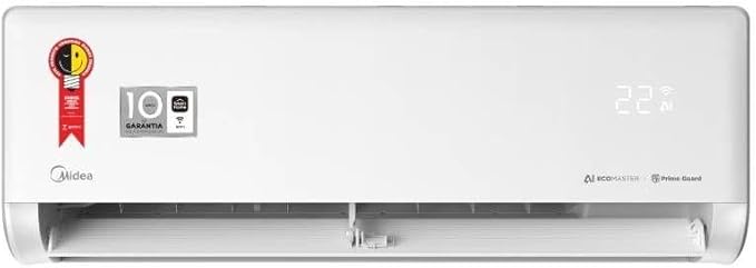 Ar-condicionado Split 12.000 BTUs Midea Carrier Inverter Frio AI Ecomaster 38EZVCA12M5 - Imagem 2