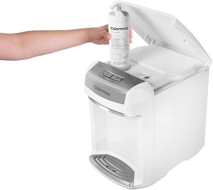 Purificador de Agua Colormaq Eletronico Natural/Gelada Branco Bivolt - Imagem 3