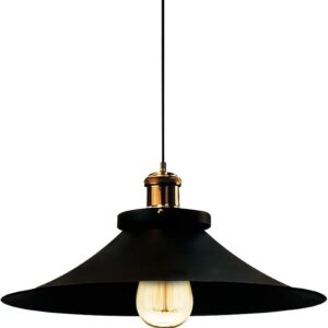 Lustre Pendente Industrial 38 Cm Vintage Retro Nordic Loft