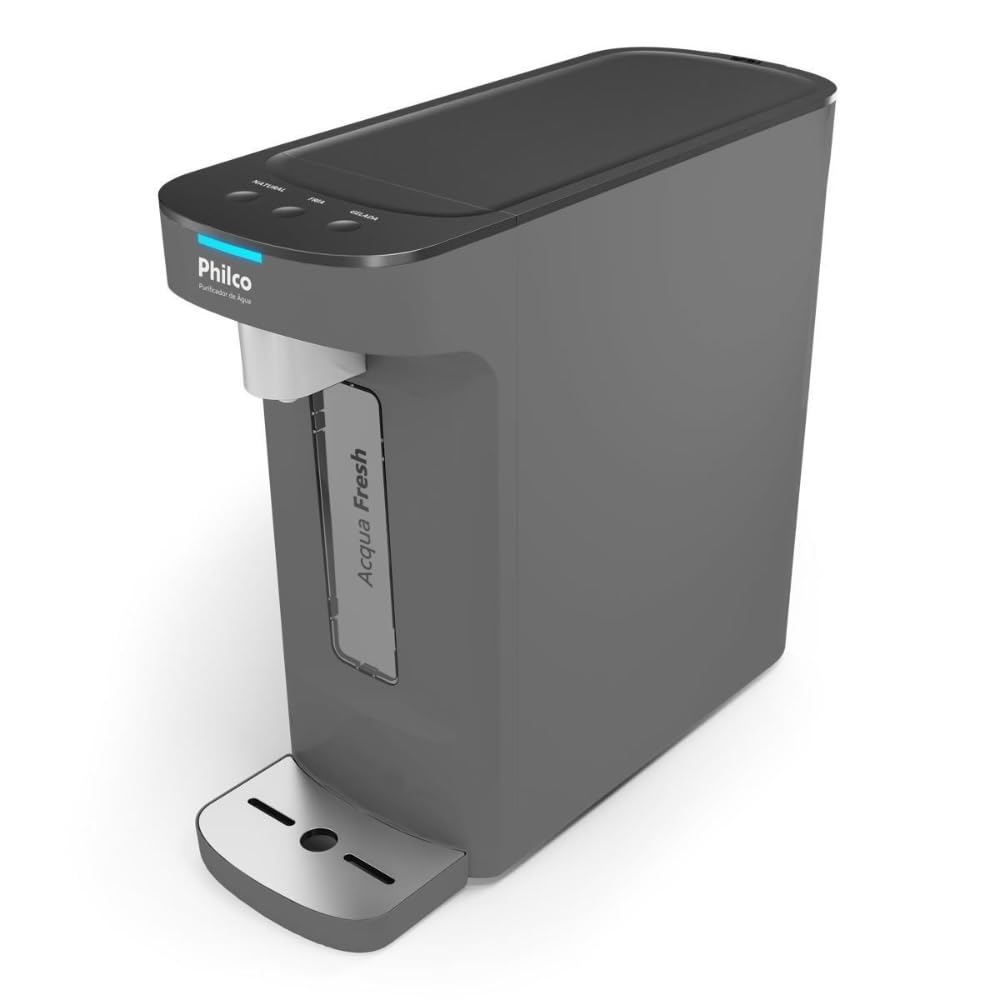 Purificador de Água Natural e Gelada Philco Ppu12c Cinza Bivolt - Imagem 4