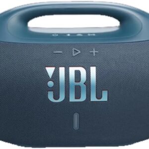 JBL Boombox 4, Altifalante Bluetooth portátil, som JBL Pro, AI Sound Boost, resistente à água/pó IP68, autonomia de 34 h, Life, Auracast, 2 configurações de reforço de graves, azul