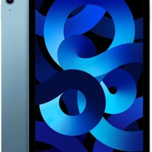 iPad Air da Apple (5a geração): Com chip M1, tela Liquid Retina de 10,9 polegadas, 64 GB Wi-Fi 6, câmera frontal de 12 MP, câmera traseira de 12 MP, Touch ID, Azul