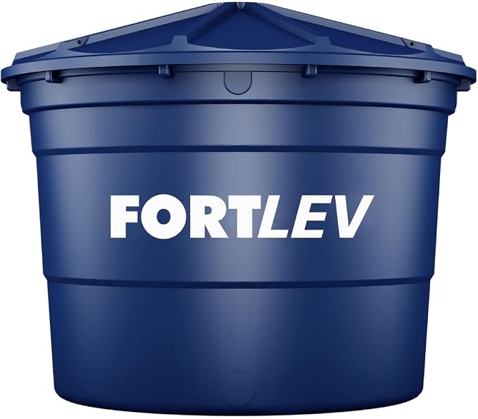 Caixa DÁgua Plástica 5000 L com Tampa Fortlev