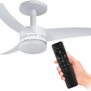 Ventilador de Teto Arno Ultimate Bivolt Branco VX13, 150W, Controle Remoto, 6 Velocidades, 4 Funções e Iluminação para 2 Lâmpadas