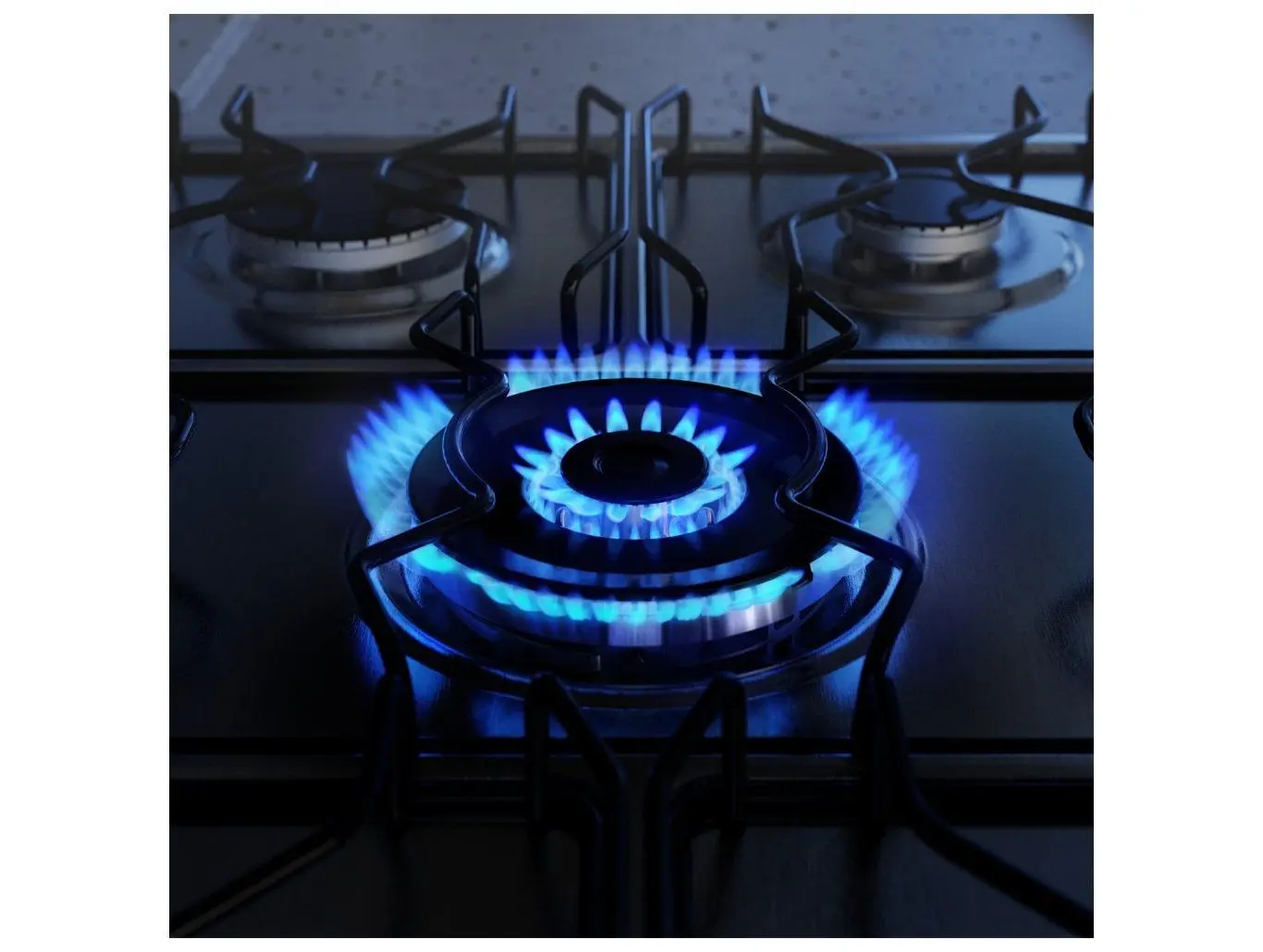Fogão 5 Bocas Electrolux Inox Cinza Efficient FE5IG - Imagem 4