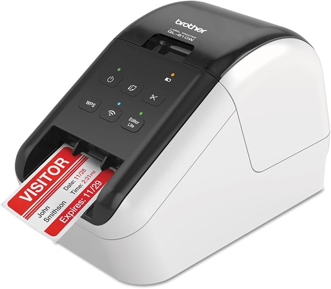 Impressora térmica de etiquetas Brother QL810W, Wi-Fi, USB, 110V - Imagem 2