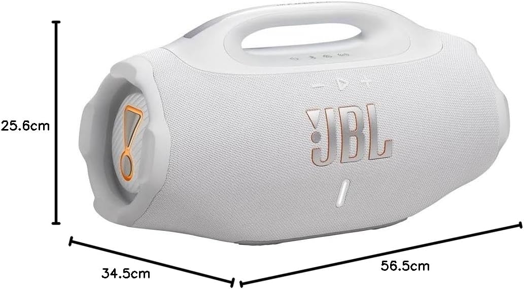 JBL Boombox 4 Caixa de Som Bluetooth Portátil Branca - Imagem 2