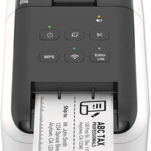Impressora térmica de etiquetas Brother QL810W, Wi-Fi, USB, 110V
