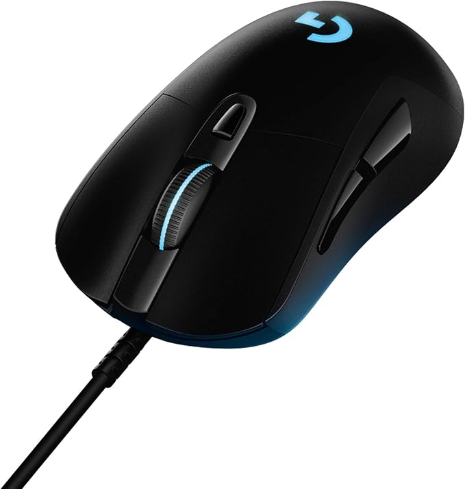 Mouse Gamer RGB Logitech G403 HERO com Tecnologia LIGHTSYNC, 6 Botões Programáveis, Ajuste de Peso e Sensor HERO 25K - Imagem 3