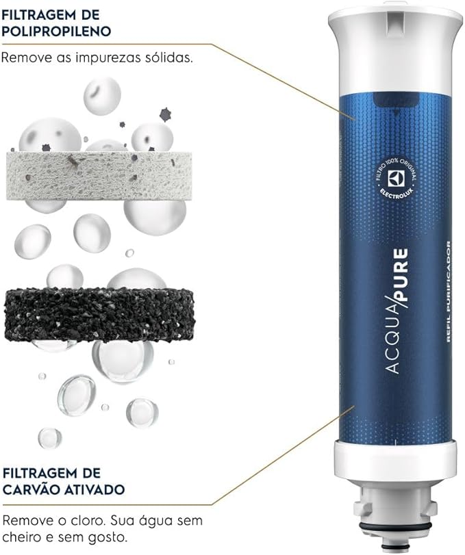 Purificador Electrolux Experience Água Gelada, Fria ou Natural com Compressor Grafite (PC01X) 127V - Imagem 4