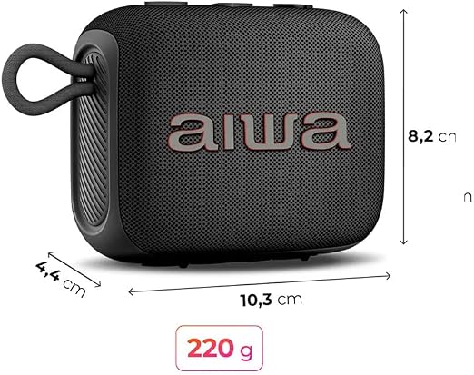 Caixa de Som Aiwa AWS-SP-07-B Bluetooth Portátil 7W USB - Imagem 2