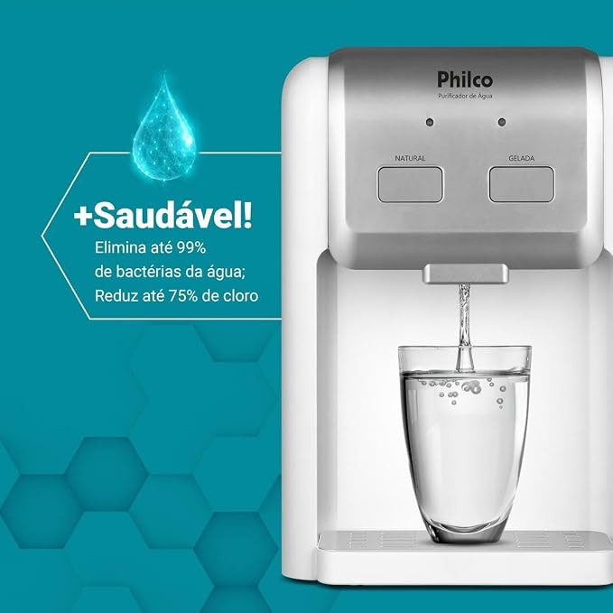 Purificador de água Philco PPU11 Água Natural e gelada Bivolt - Imagem 2