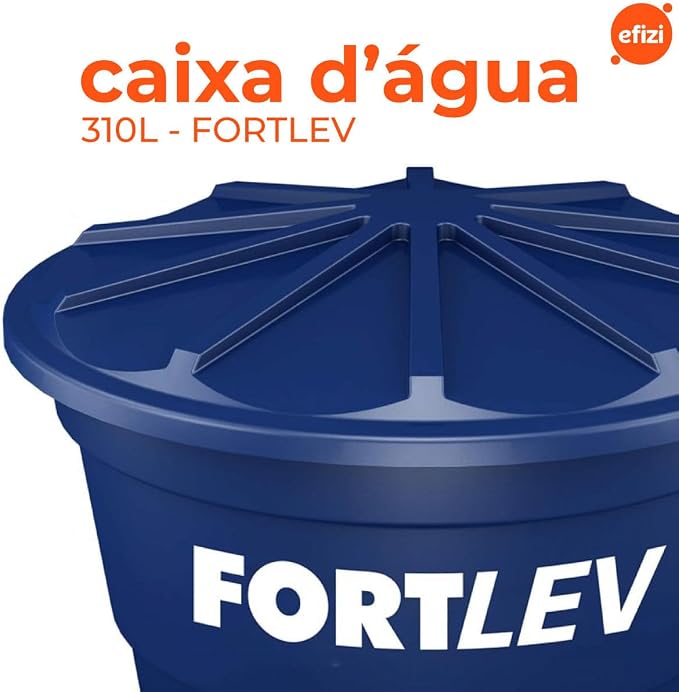 Caixa DÁgua Plástica 310 L com Tampa Fortlev - Imagem 2