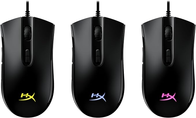 Mouse Gamer HyperX Pulsefire Core RGB 6200 DPIs - HX-MC004B - Imagem 4