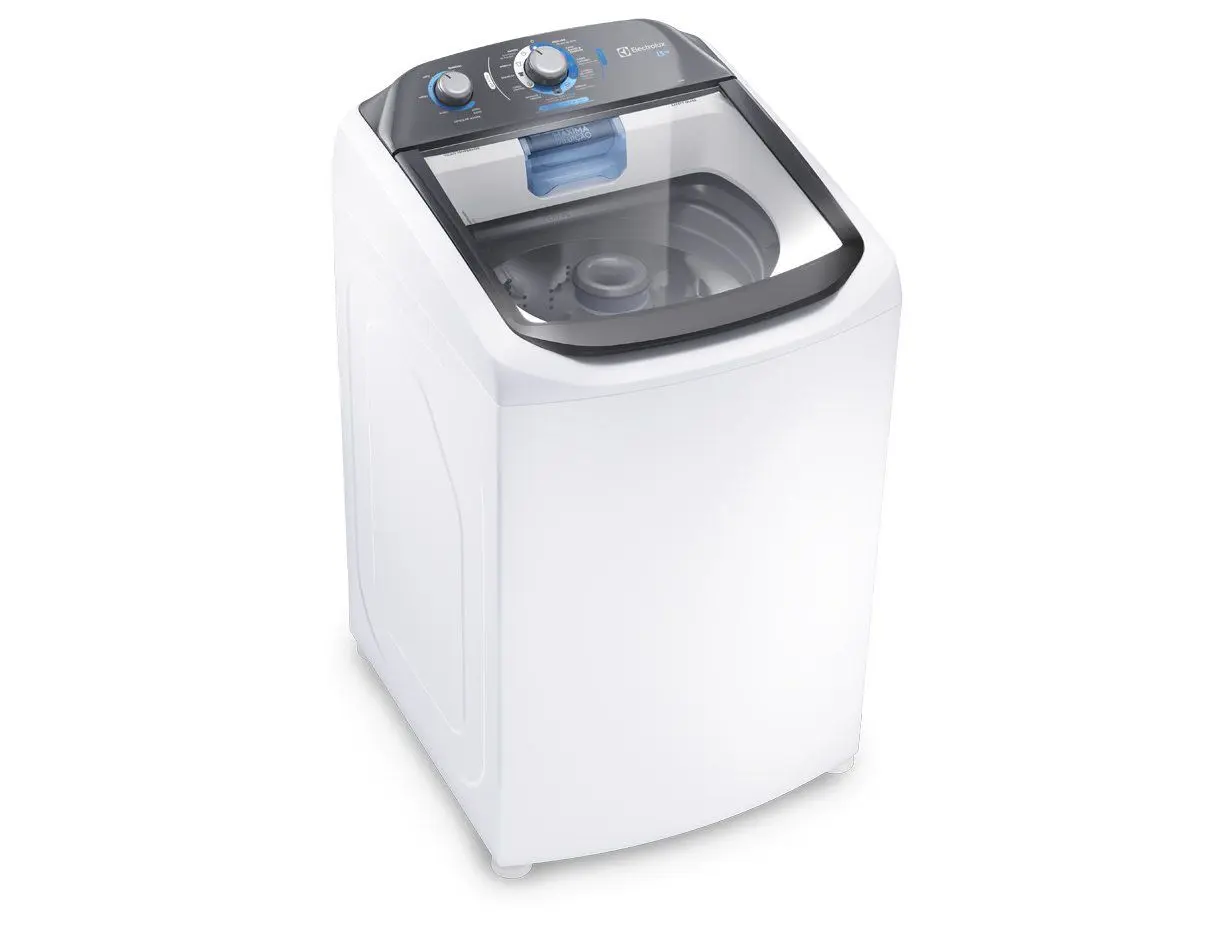 Lavadora de Roupas Electrolux 13kg Cesto Inox 10 Programas de Lavagem Branca Efficient LDA13 - Imagem 2
