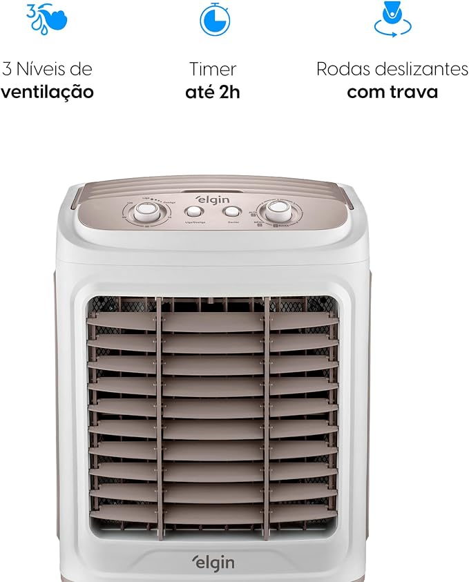 Climatizador Big Air 45 Litros Elgin - 3 em 1, 110V - Imagem 3