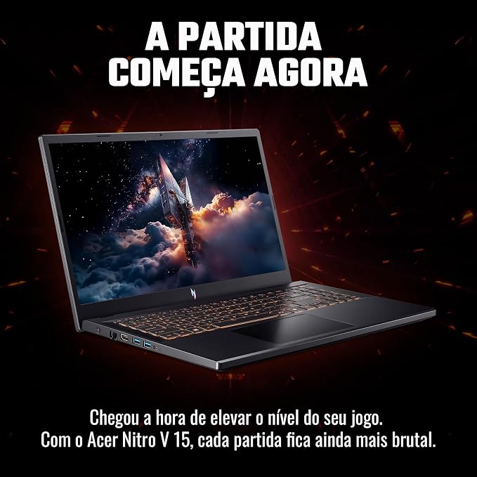 Acer Nitro V 15 Notebook Gamer 15.6" Intel Core i5 RTX 4050 16GB Windows - Imagem 3