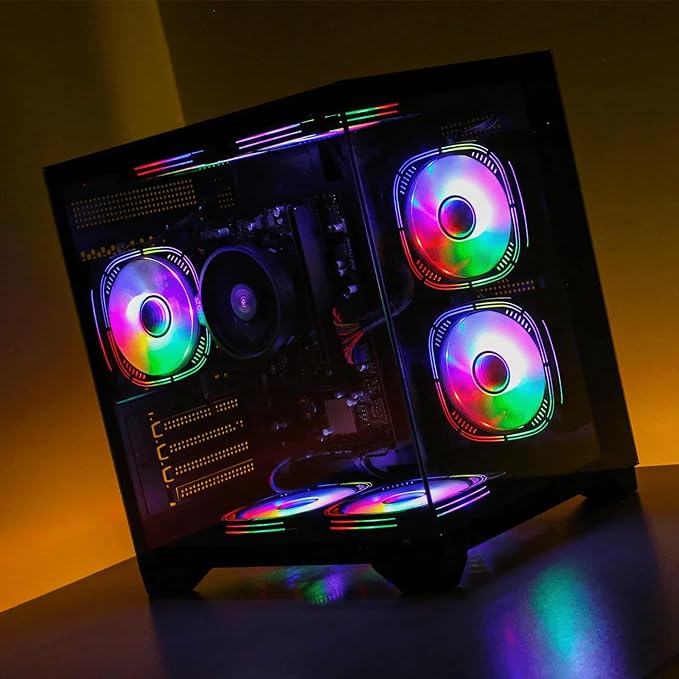 PC Gamer Ryzen 5 5600GT, 16GB DDR4, SSD 480GB, 500W 80 Plus, Windows 11 Pro, PCGT10-E - Imagem 4