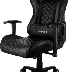 Cadeira Gamer Profissional TGC12 Preta ThunderX3.