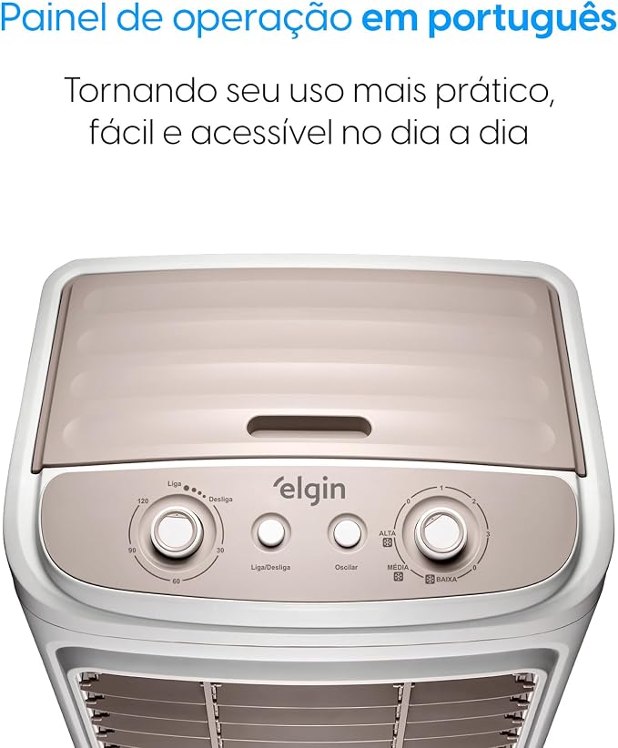 Climatizador Big Air 45 Litros Elgin - 3 em 1, 110V - Imagem 4