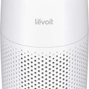 LEVOIT Purificador de ar para quarto doméstico, filtro de ar HEPA ultra silencioso com esponja de fragrância e 3 velocidades para dormir melhor, alergias, poeira, odor, animais de estimação, fumaça,