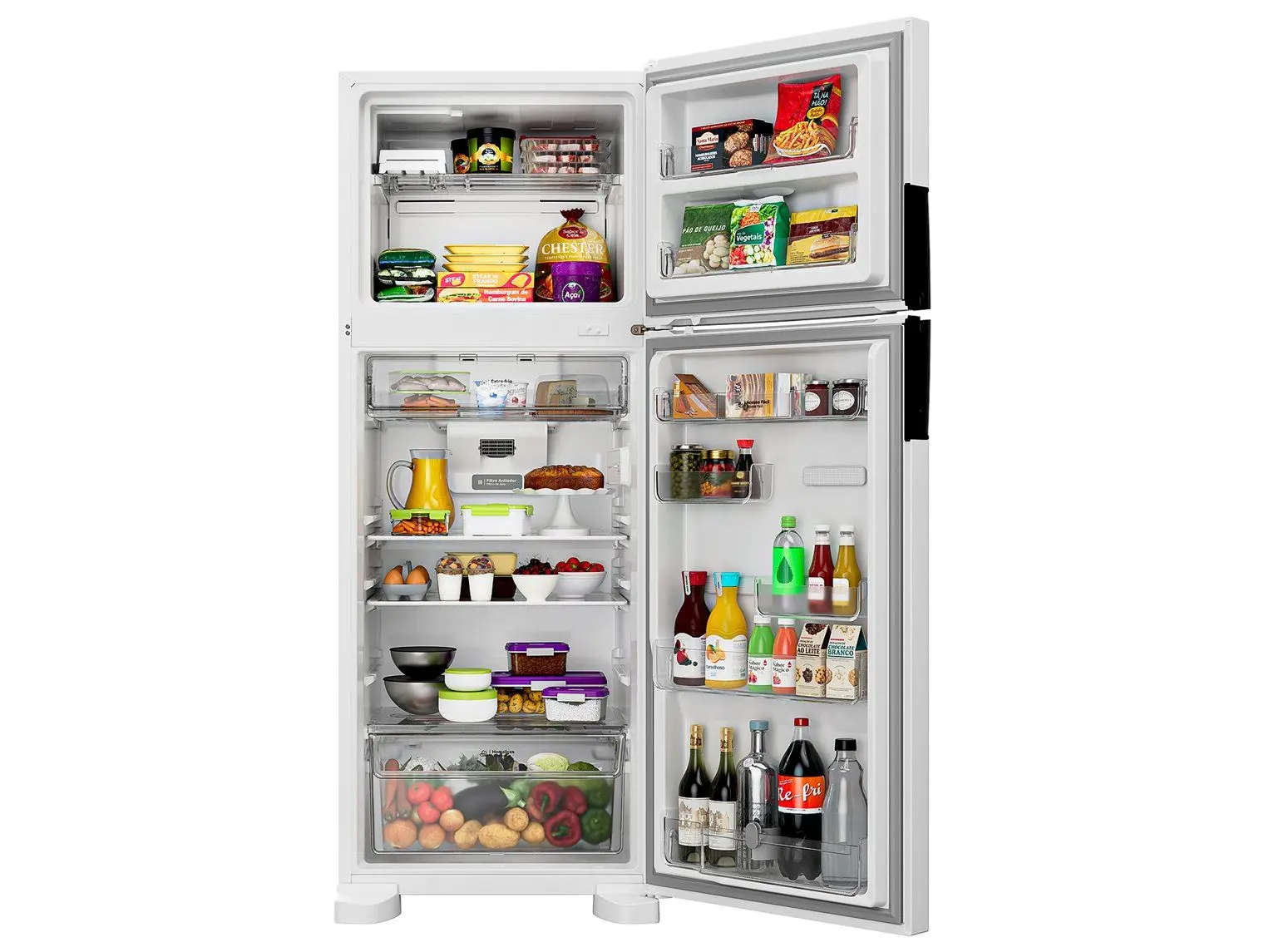 Geladeira/Refrigerador Consul Frost Free Duplex Branco 455L CRM53MB - Imagem 2