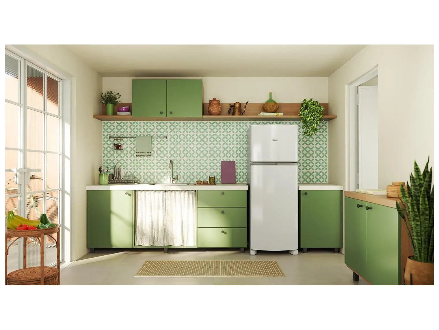 Geladeira/Refrigerador Consul Frost Free Duplex Branco 333L CRM40MB - Imagem 5