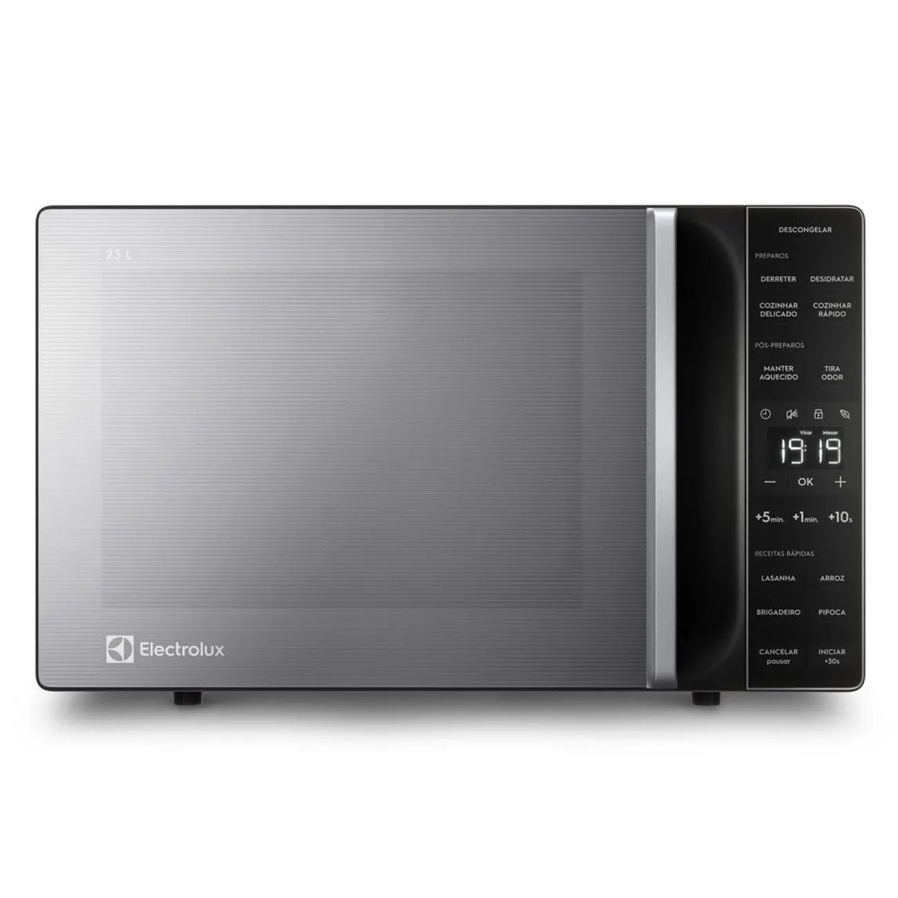 Electrolux Microwave 23L Silver Efficient ME23S