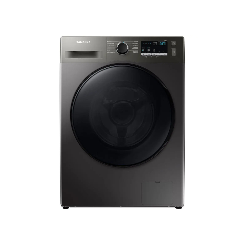 Lavadora de Roupas Samsung Inverter 11kg Cesto Inox 12 Programas de Lavagem Preta WW11T4040BX/AZ