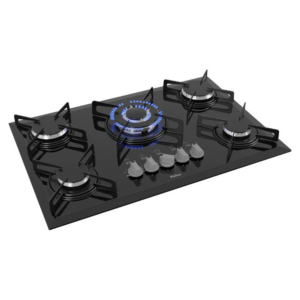 Cooktop 5 Bocas Philco Cook Chef 5 TC à Gás - GLP Preto Tripla-chama Cook Chef 5 TC