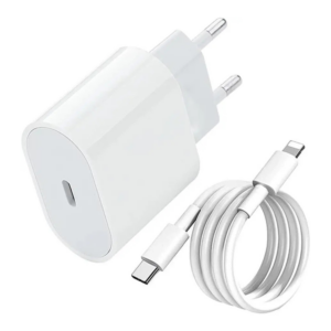 Carregador Turbo Fonte 20w Usb-c+ Cabo Compatível com iPhone 11 12 13 14 Pro X XR XS - Hrebos