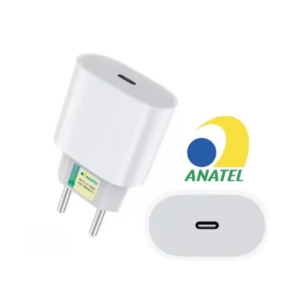 Fonte Carregador Turbo 30w Compatível com iPhone XR 11 12 13 14 15 16 17 Pro Max USBC TipoC Bivolt - Agold
