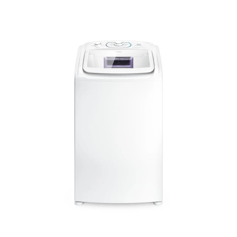 Máquina de Lavar Electrolux 11kg Branca Essential Care com Easy Clean e Filtro Fiapos (LES11)