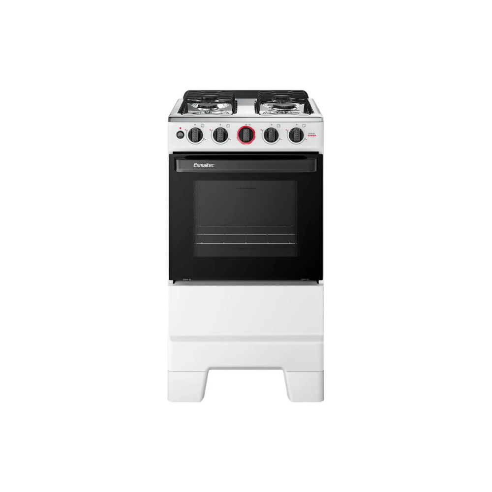 Fogão 4 Bocas Esmaltec Branco Ideal Super 4121