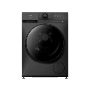 Lavadora de Roupas Midea Slim 11kg HealthGuard Smart Inverter Água Fria e Quente Titanium MF201W110WB/GK-01