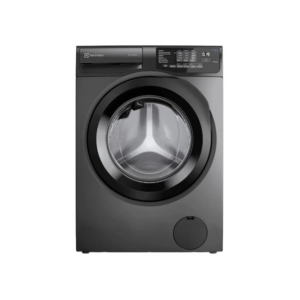 Lavadora de Roupas Electrolux Inverter 12kg Cesto Inox 8 Programas de Lavagem Água Quente Cinza Ônix LFC12