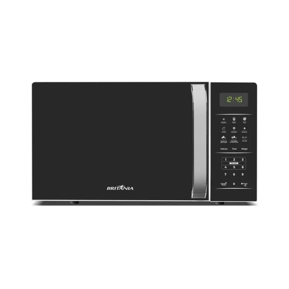 Micro-ondas Britânia 20L Pintura Limpa Fácil BMO23