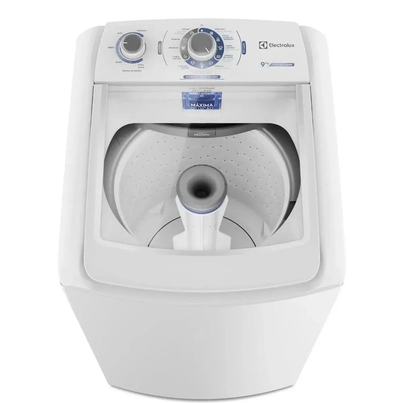 Lavadora de Roupas Electrolux 9kg 10 Programas de Lavagem Branco Efficient Care LED09 - Imagem 3