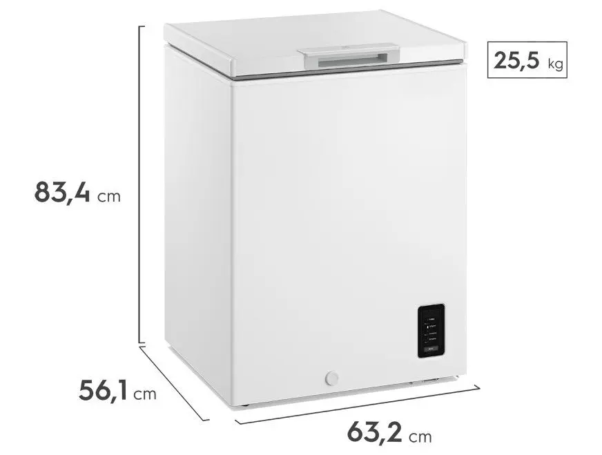 Freezer Horizontal Electrolux 141L 1 Porta Inverter HB150 - Imagem 4