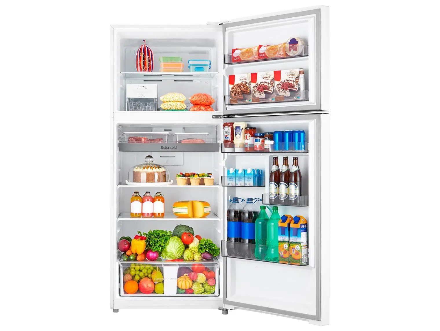 Geladeira/Refrigerador Midea Frost Free Duplex Branca 473L MD-RT611EVK013 Inverter - Imagem 3