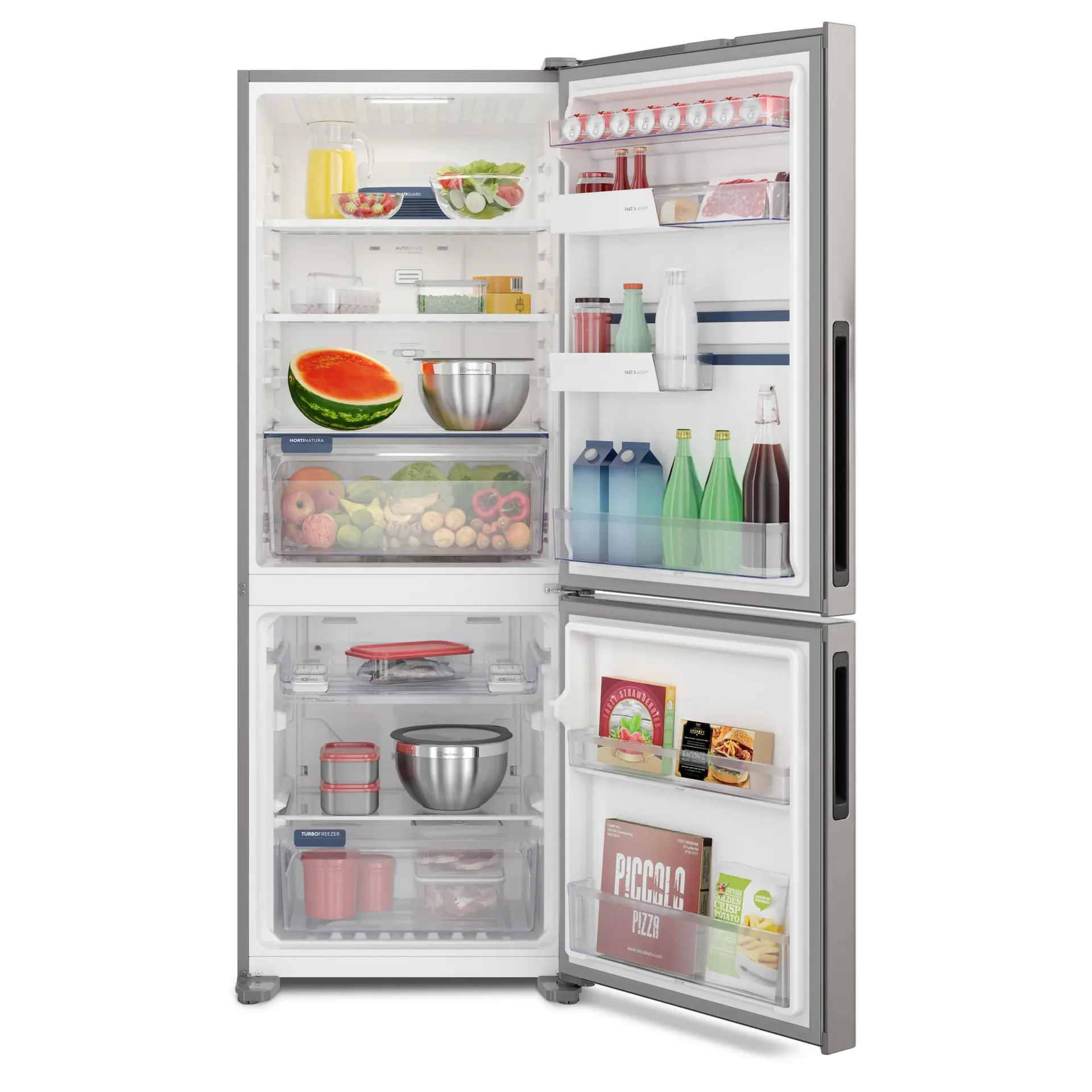 Geladeira Electrolux Frost Free Inverter 490L Experience Inverse cor Inox Look (IB51S) - Imagem 3