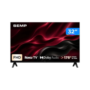 Smart TV 32" Semp Full HD LED 32S42R Roku 2026