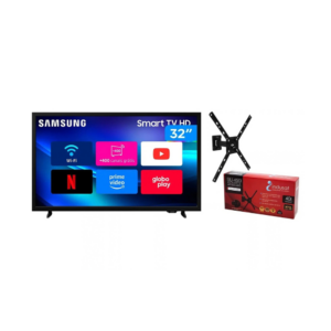 Smart TV 32” Samsung HD 32H5000F Tizen - 2 HDMI + Suporte para TV Biarticulável até 55”