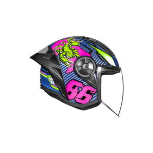 Capacete Ls2 Airflow Ii Sting Azul Tamanho Do Capacete 56,58,60