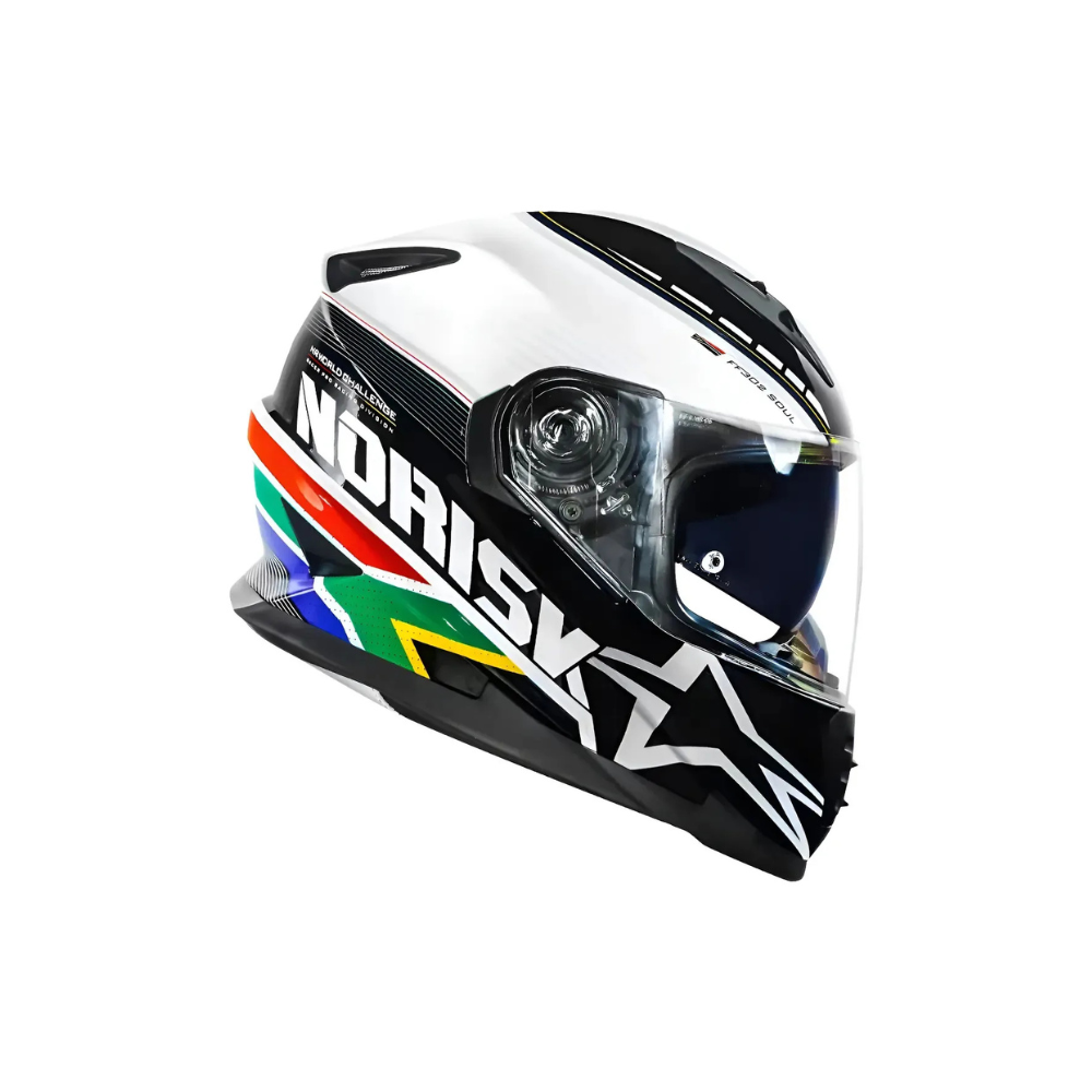 Capacete Moto Norisk Ff302 Soul Grand Prix Africa Do Sul