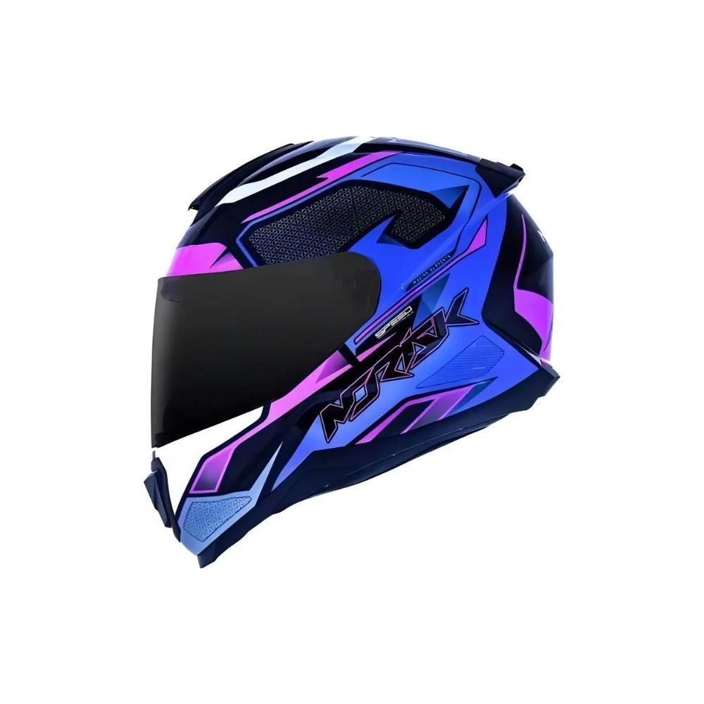 Capacete Norisk Razor SpeedMax Roxo Com Rosa