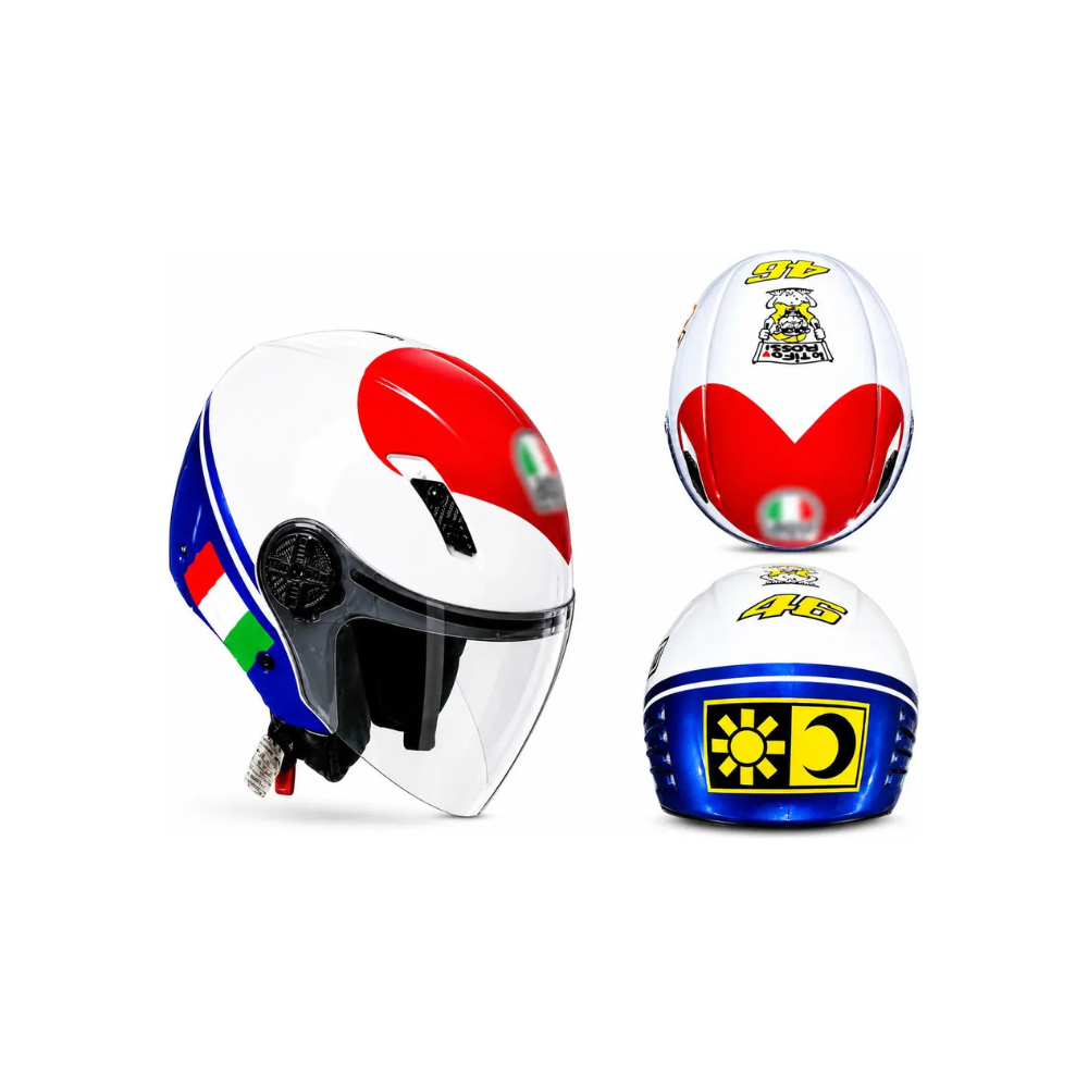 Capacete para moto aberto FW3 X OPEN CLASSIC Aberto branco tamanho 55/56