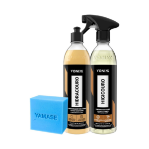 Kit Vonixx Higicouro e Hidracouro para Couro Automotivo 500ml