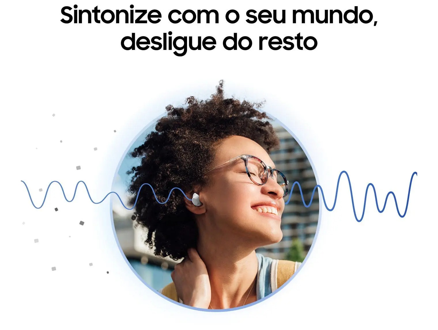 Fone de Ouvido Bluetooth Samsung Buds Core com Microfone Cancelamento de Ruído Esportivo Intra-auricular True Wireless Branco - Imagem 9